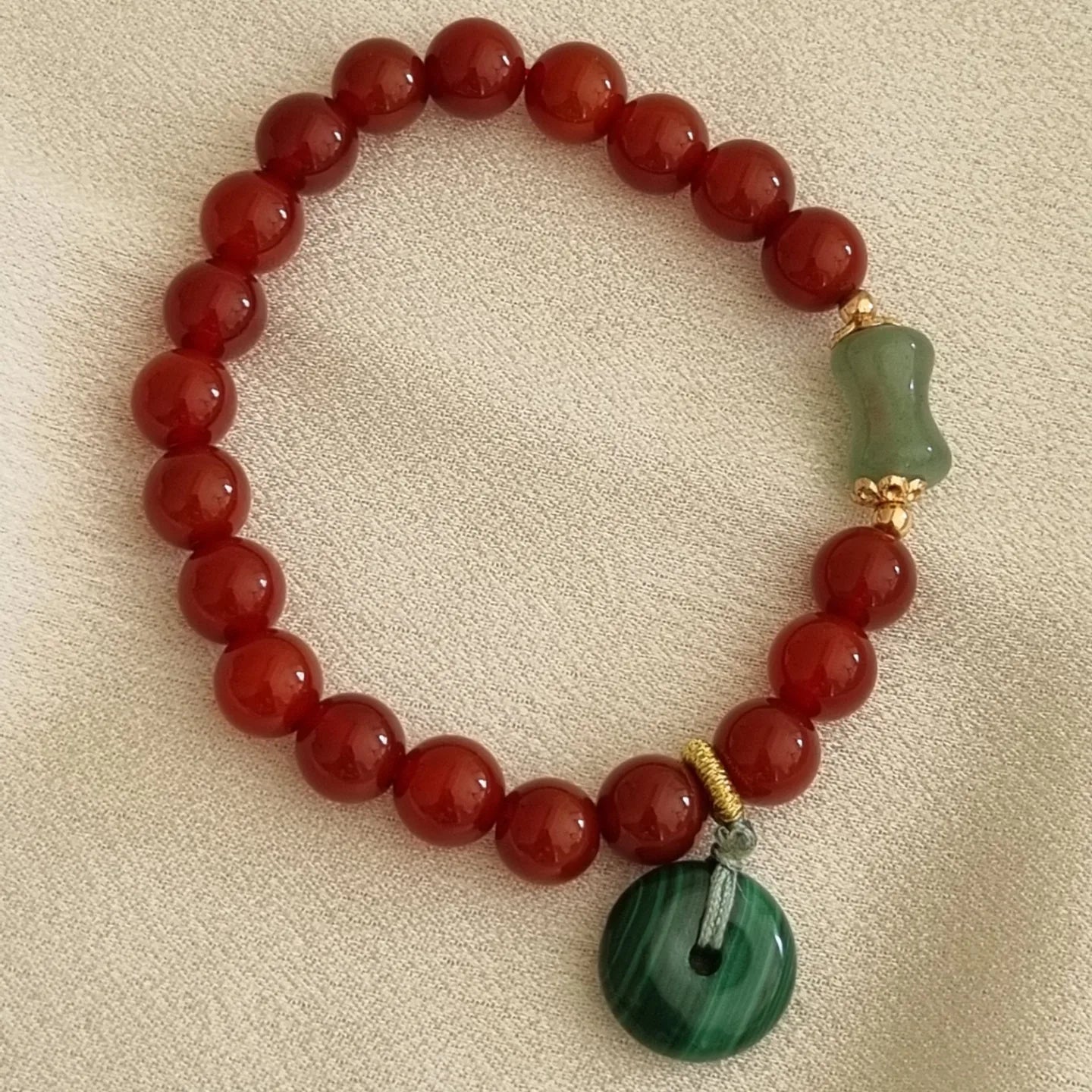 Southern Red Agate Bracelet