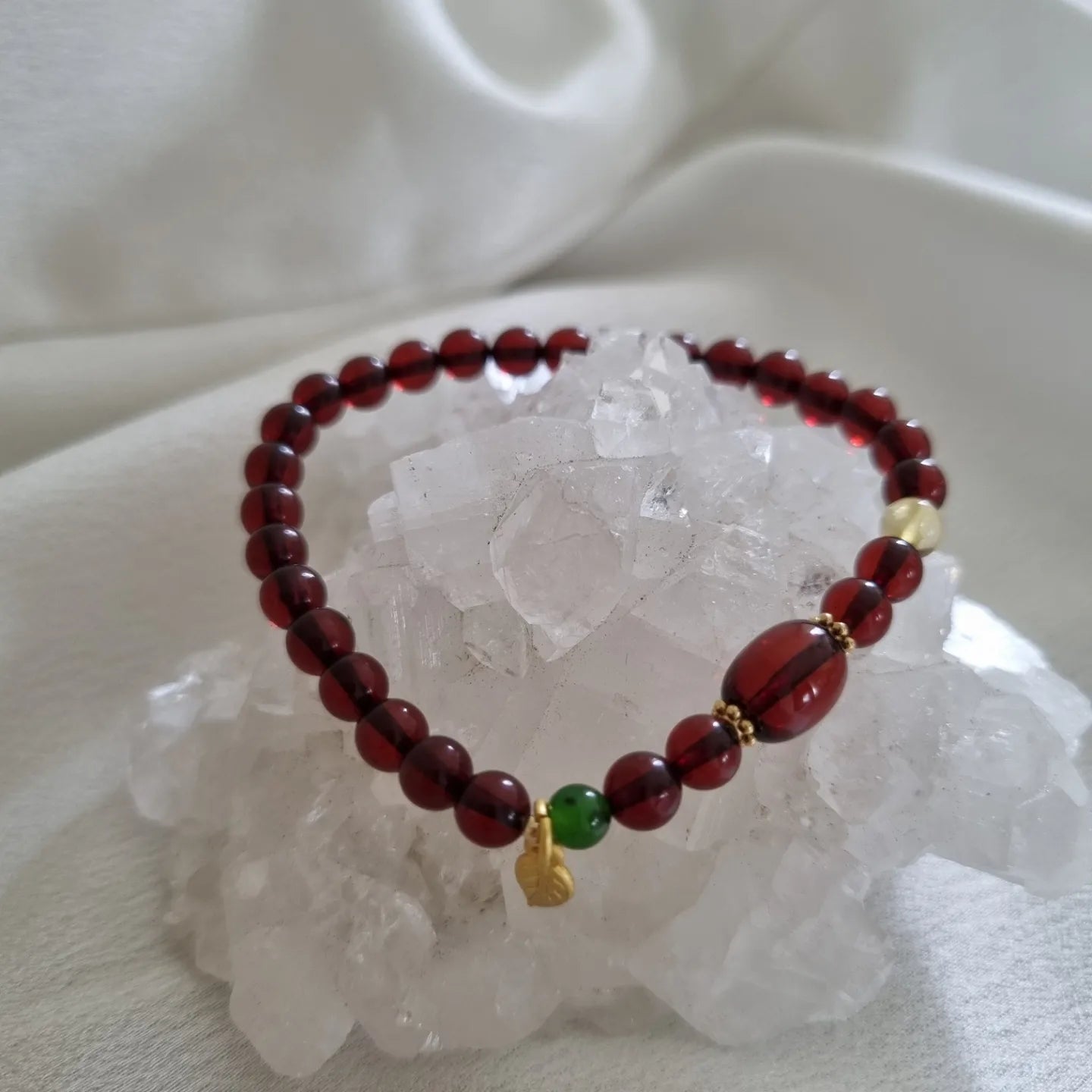 Red Amber Bracelet