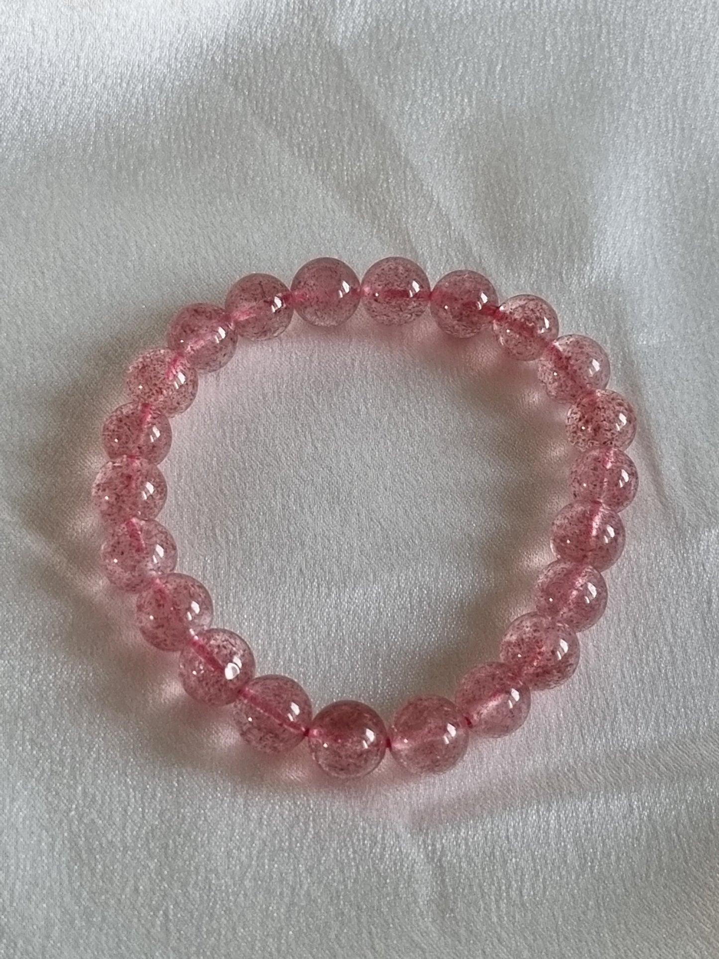 Strawberry Quartz Bracelet