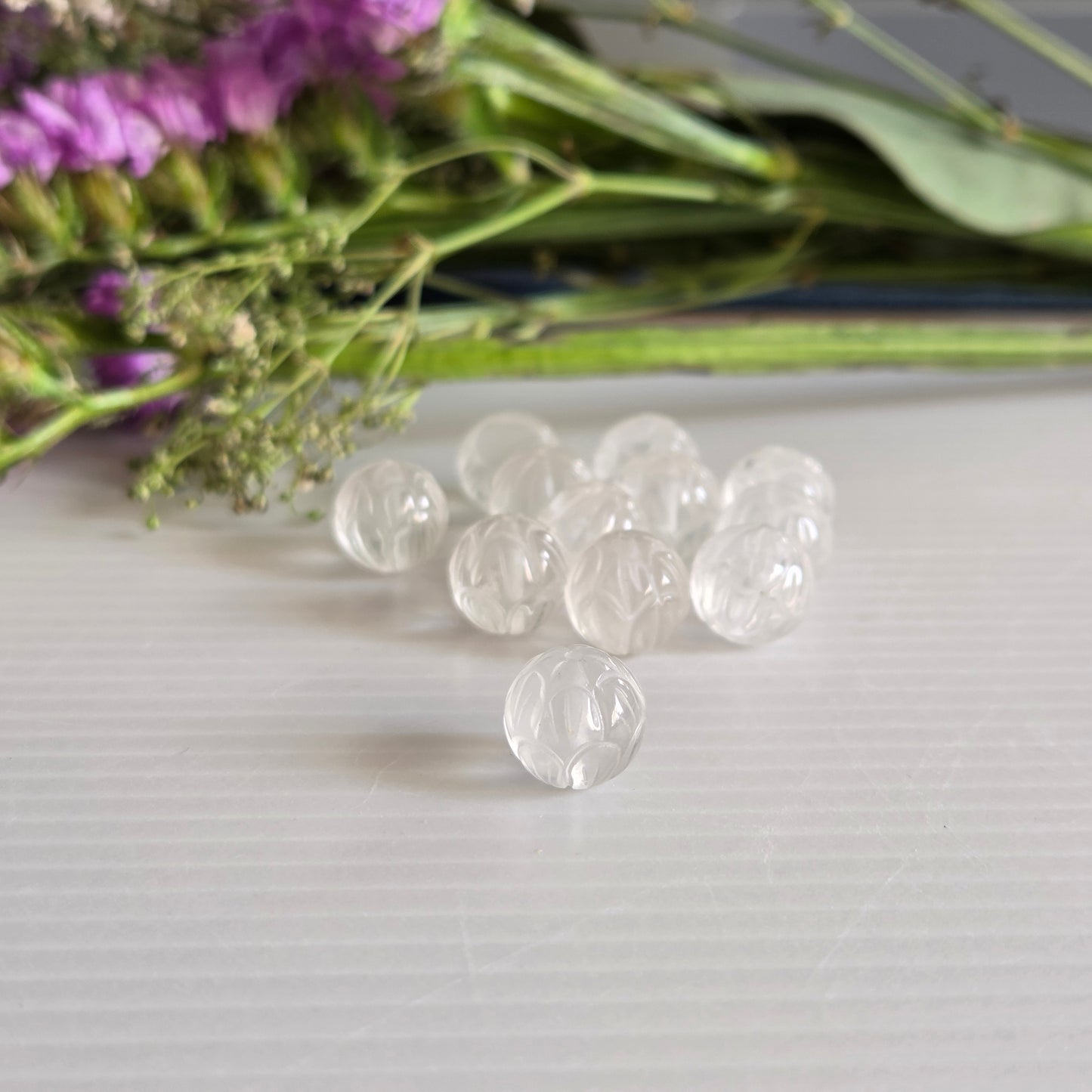 Clear Quartz Beads