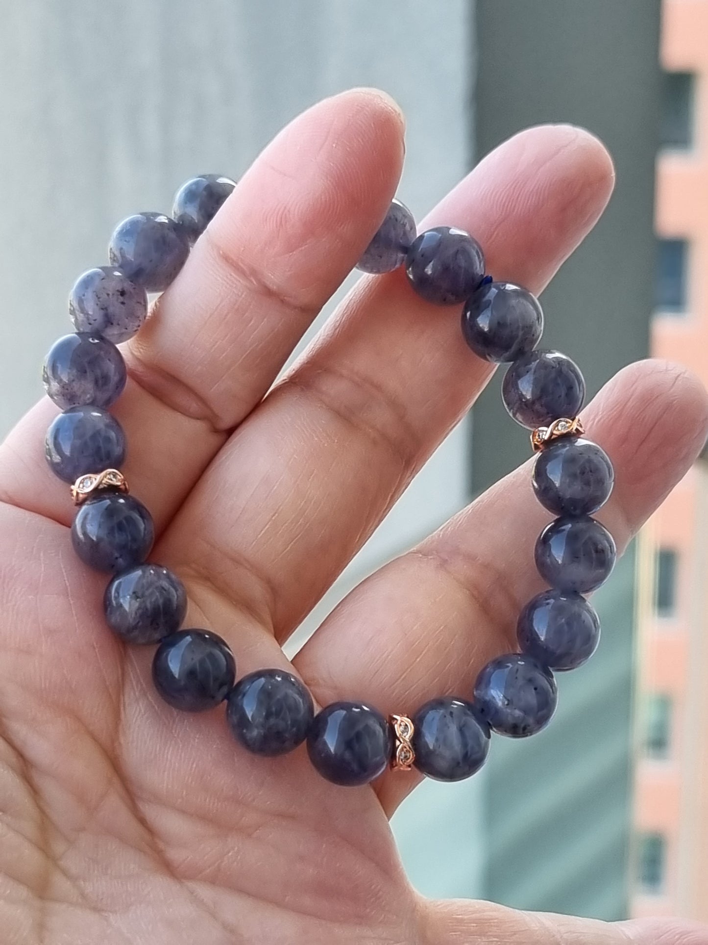 Iolite (Cordierite) Bracelet