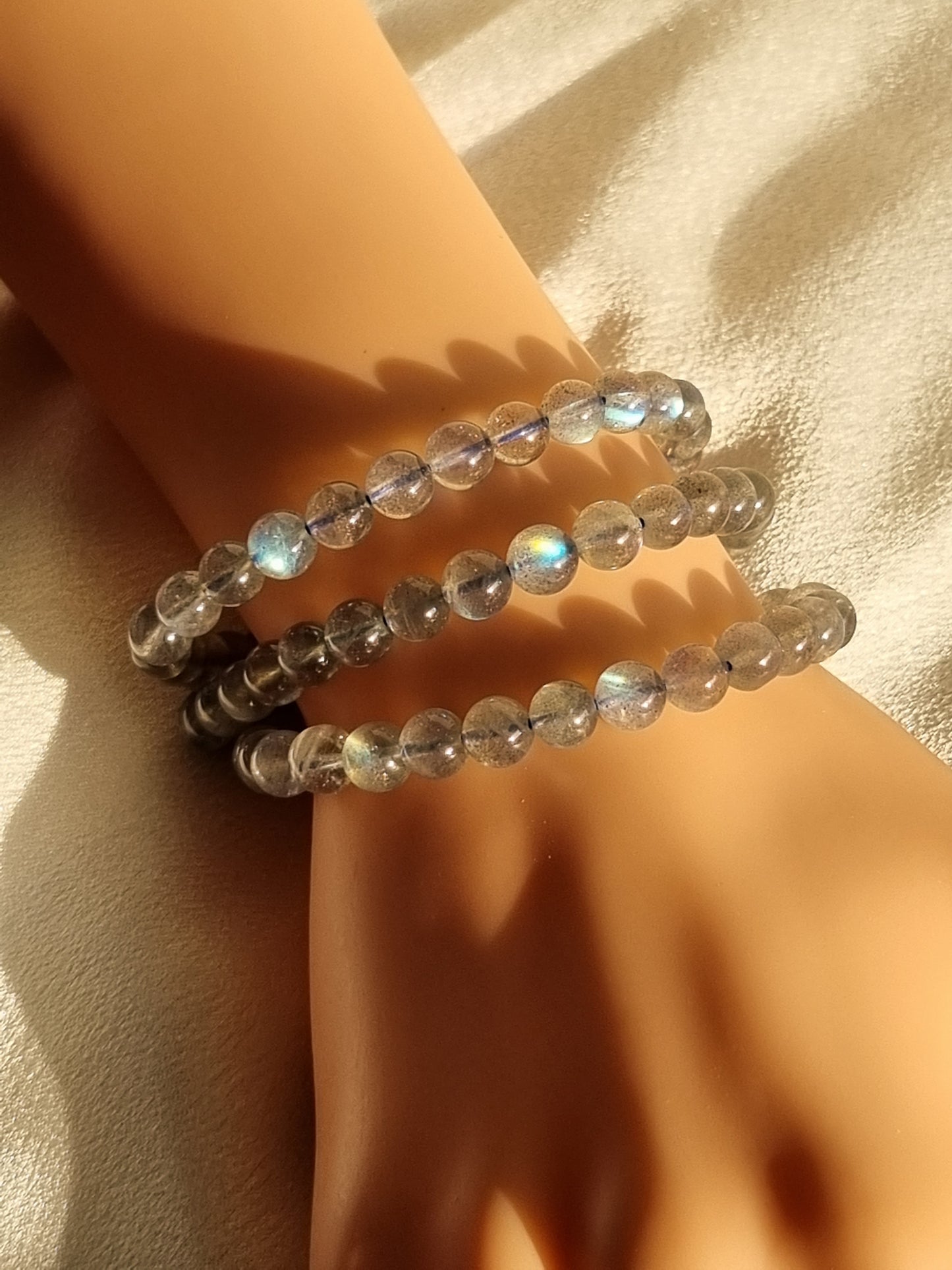 Grey Moonstone Bracelet