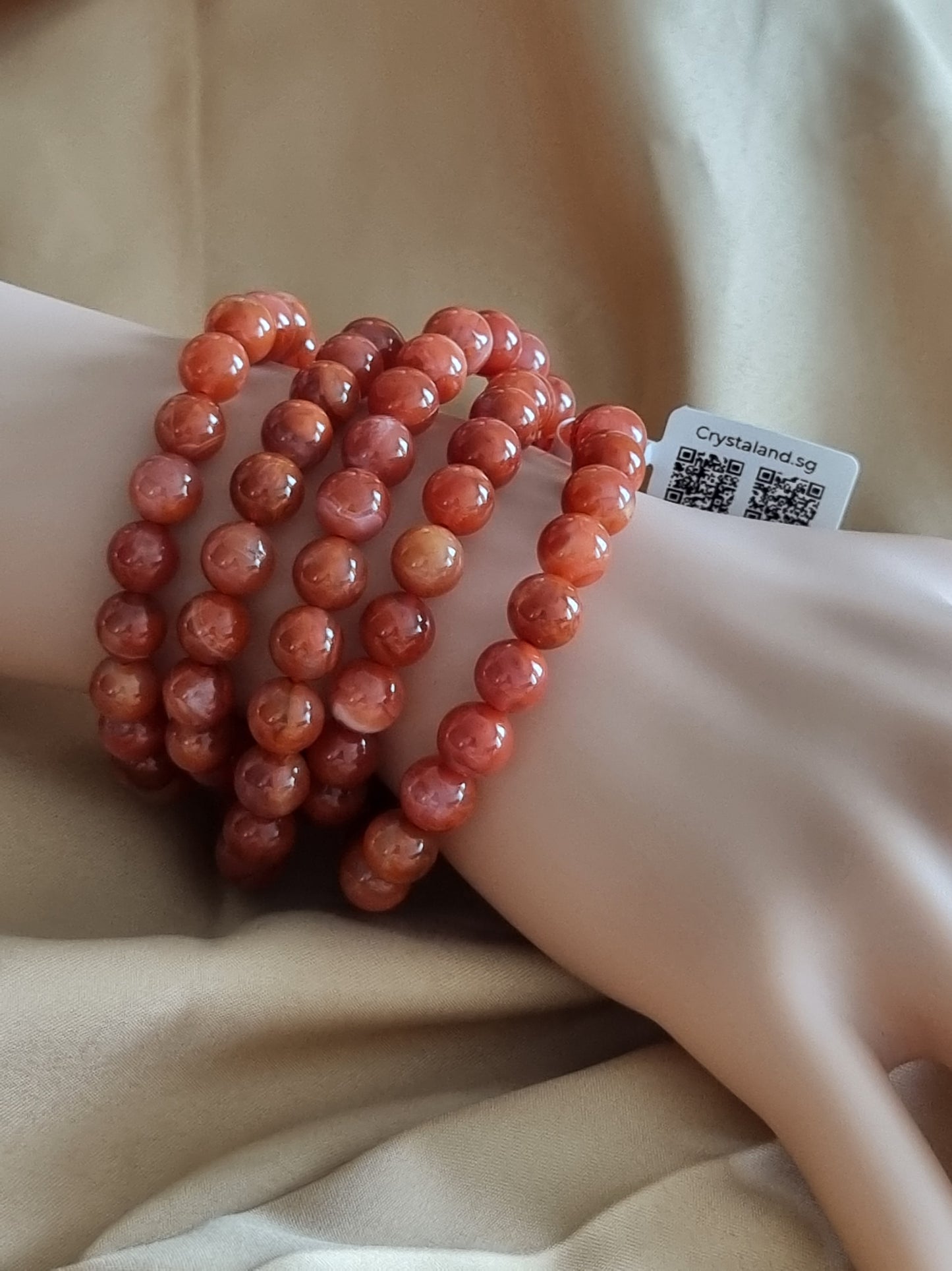 Southern Red Agate Bracelet