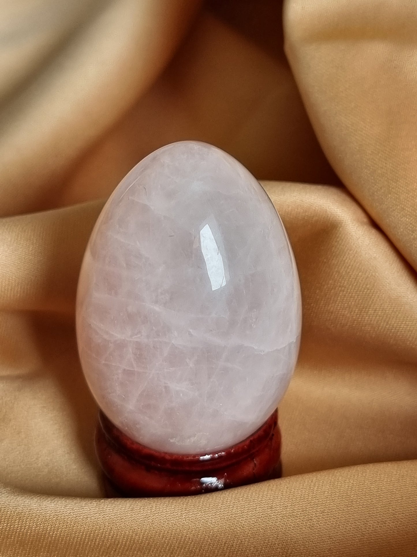 Rose Quartz Egg