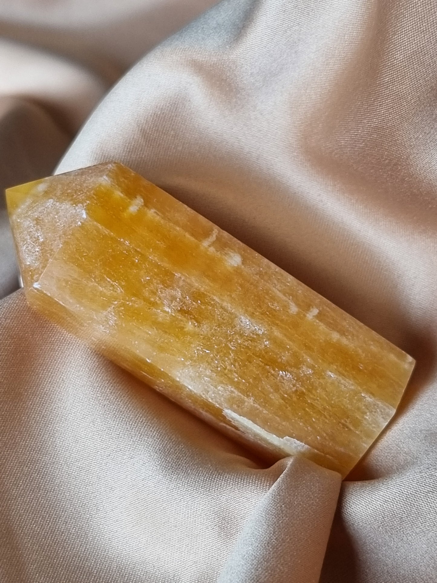 Orange Calcite Towers