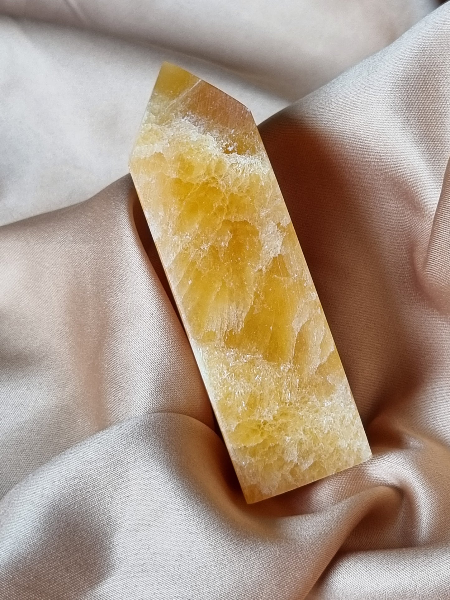 Orange Calcite Tower