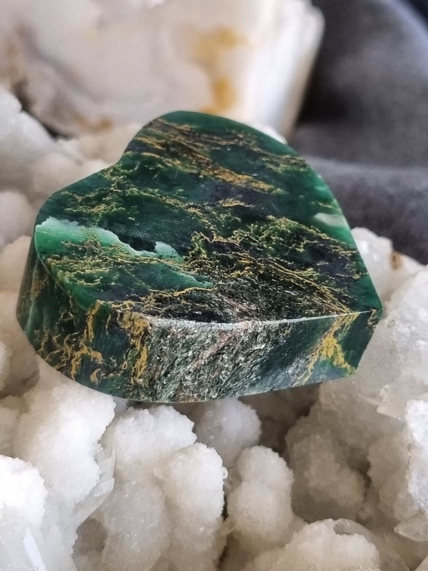 Emerald Mica Hearts (Canutillos Emerald)
