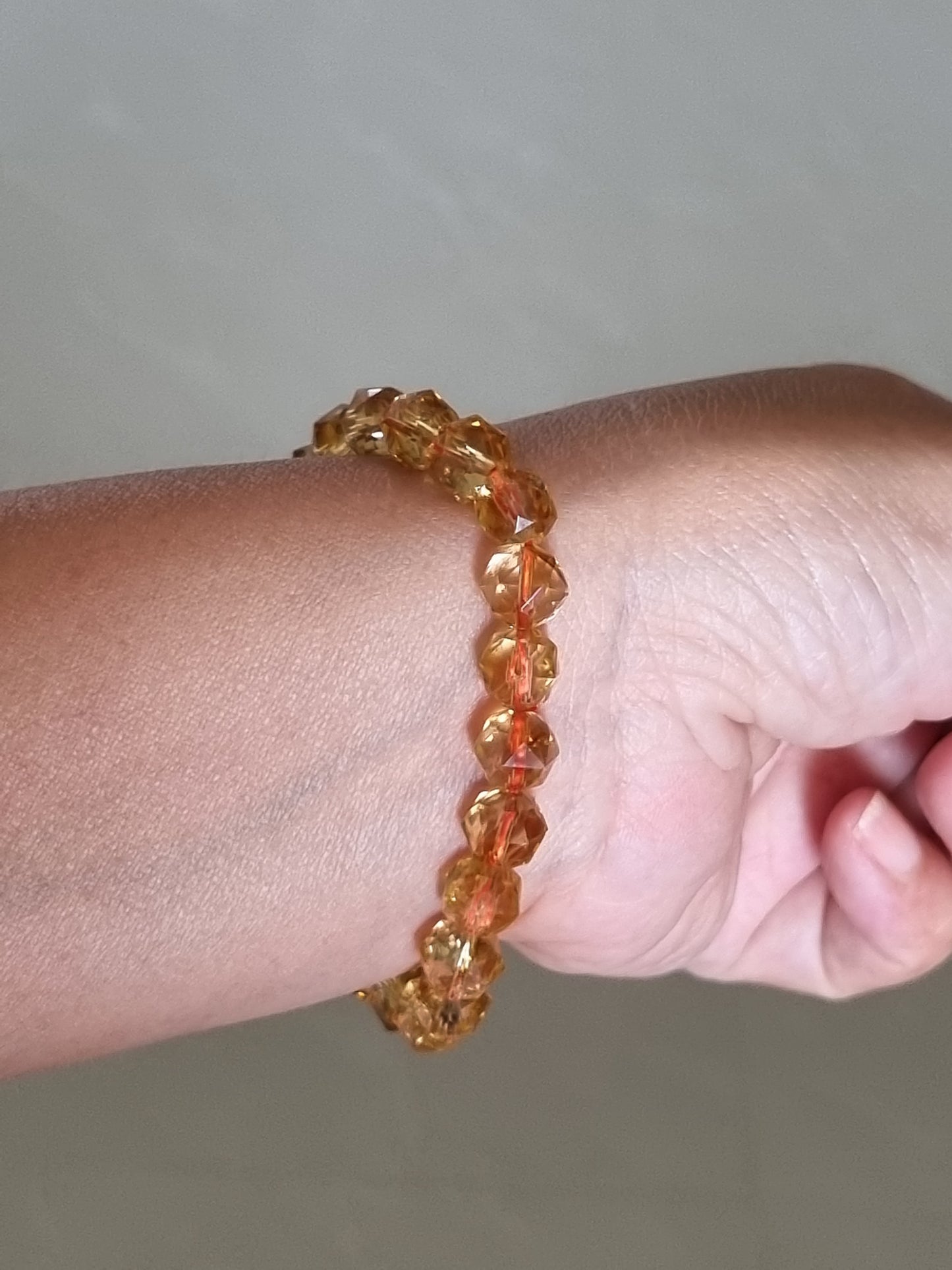 Faceted Citrine Bracelet