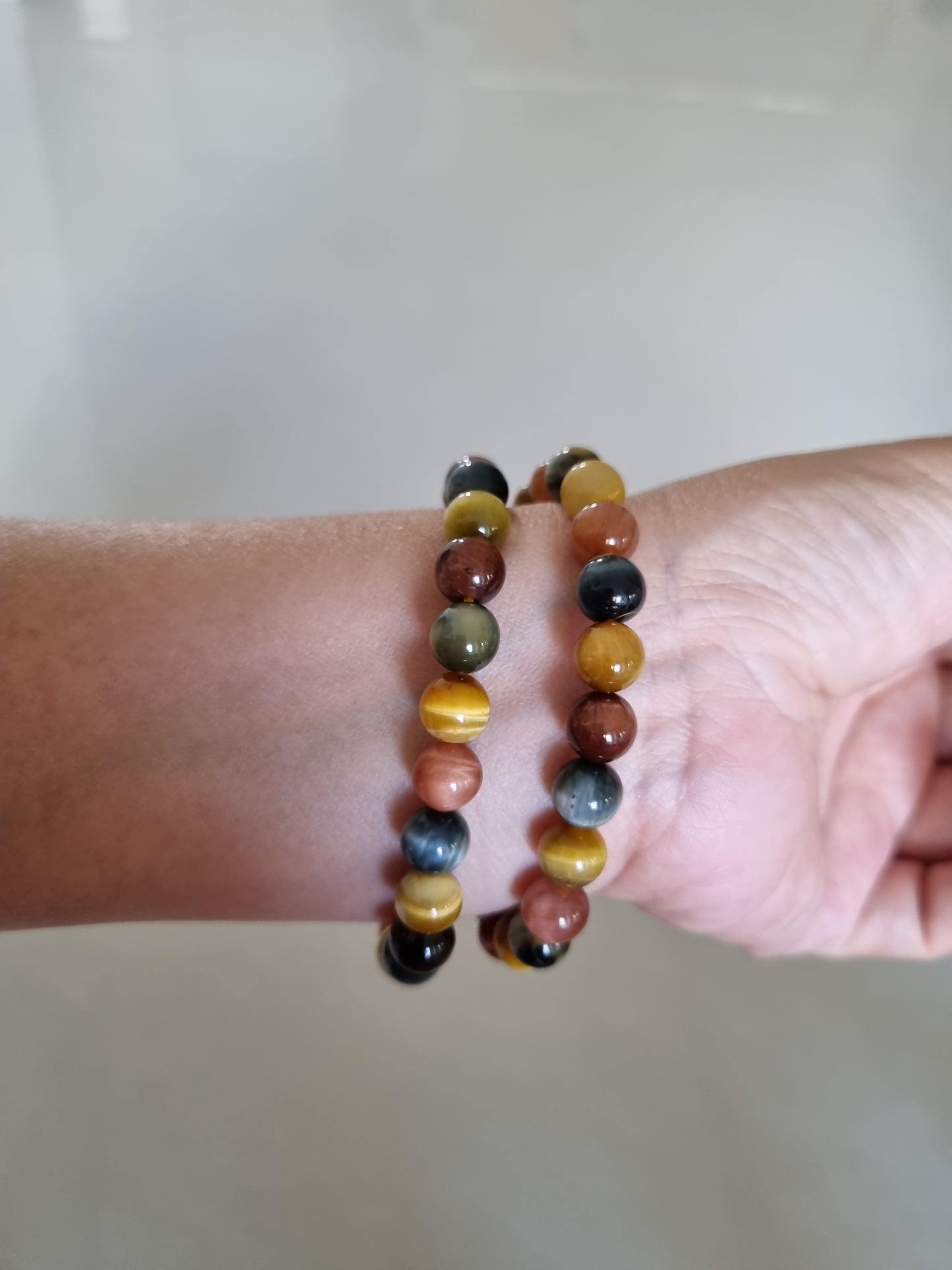 Rainbow Tiger's Eye Bracelet
