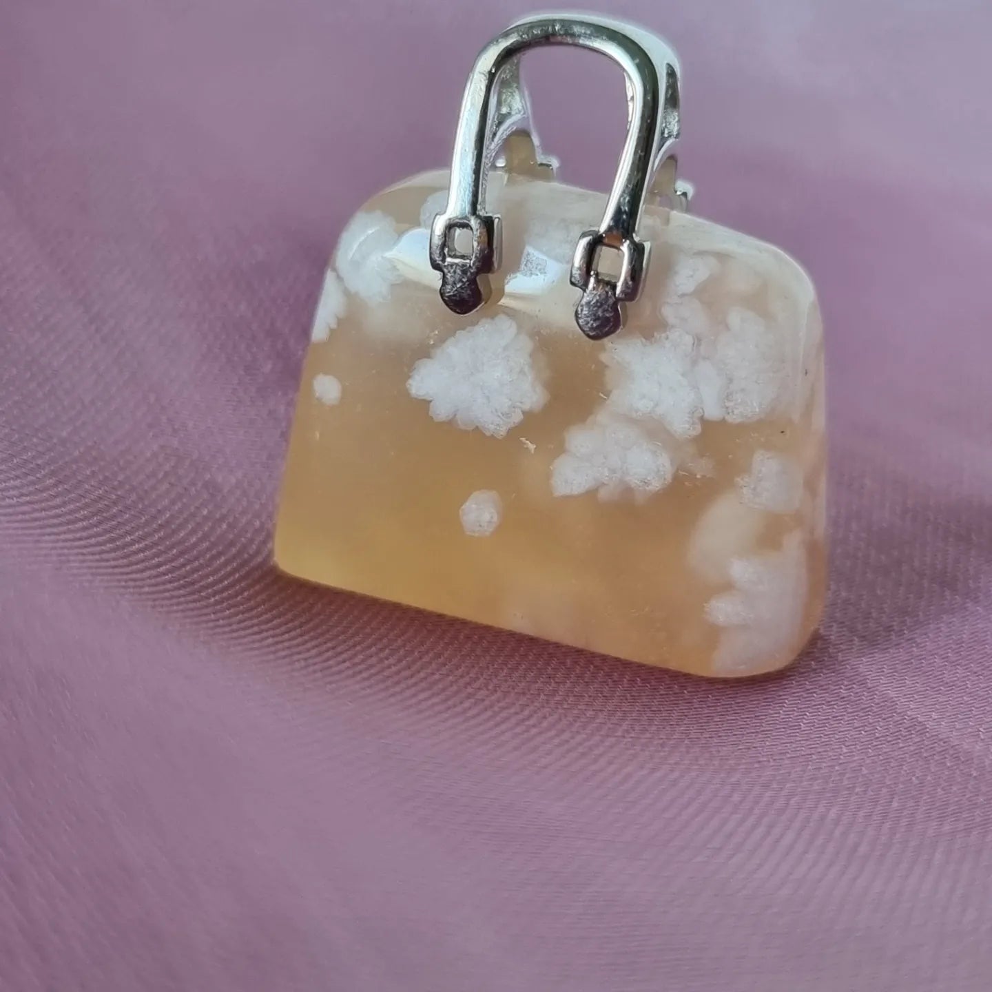 Flower Agate Handbag
