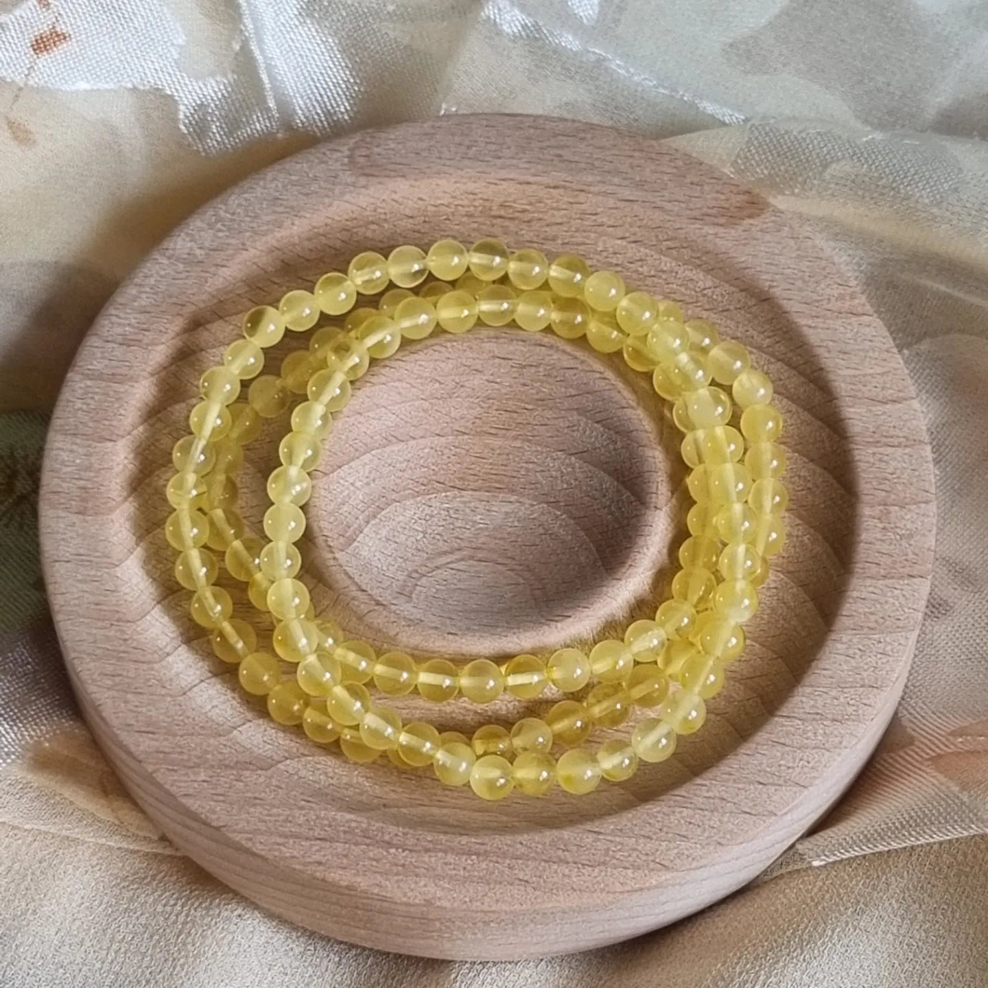 Yellow Amber Bracelet