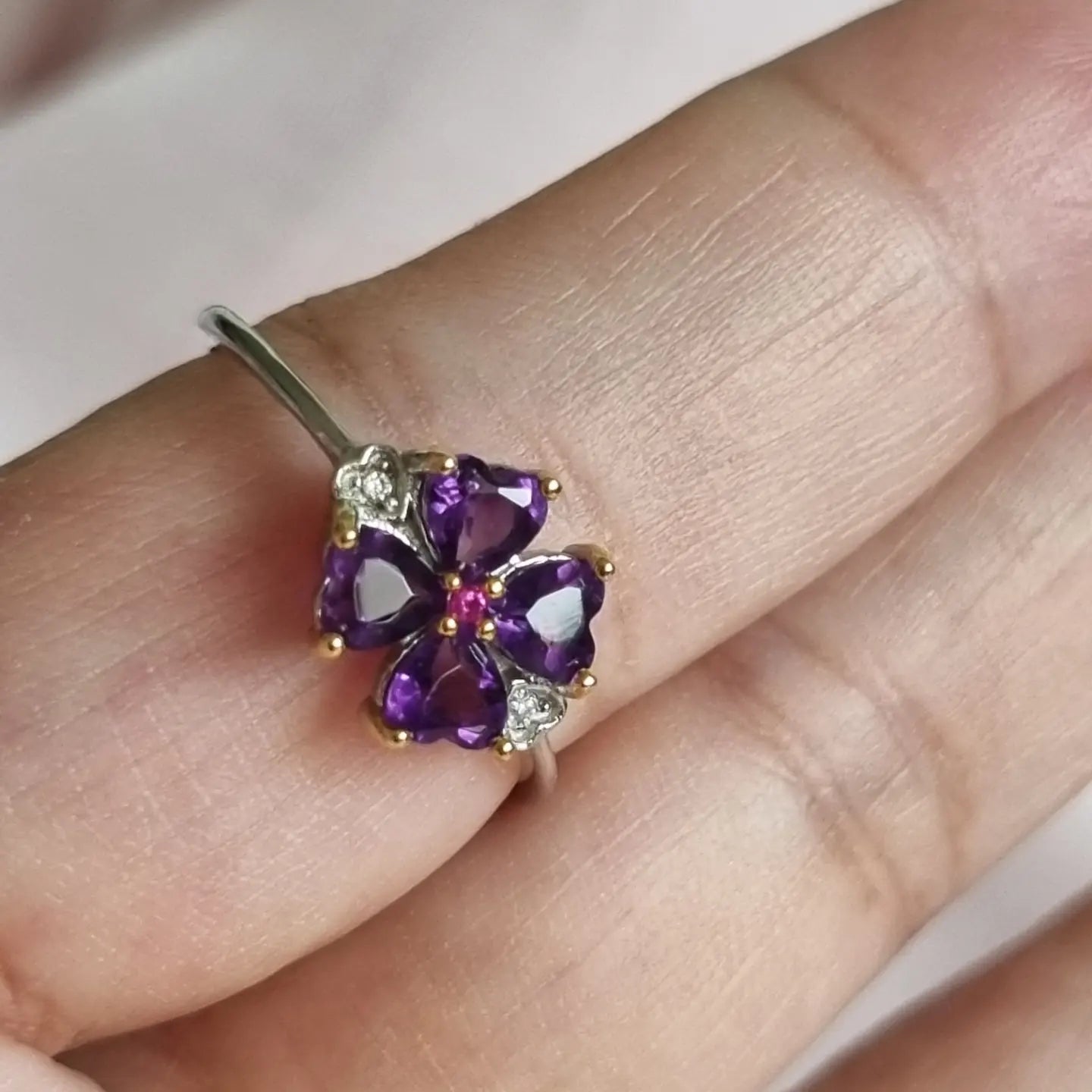 Amethyst Ring | Clover