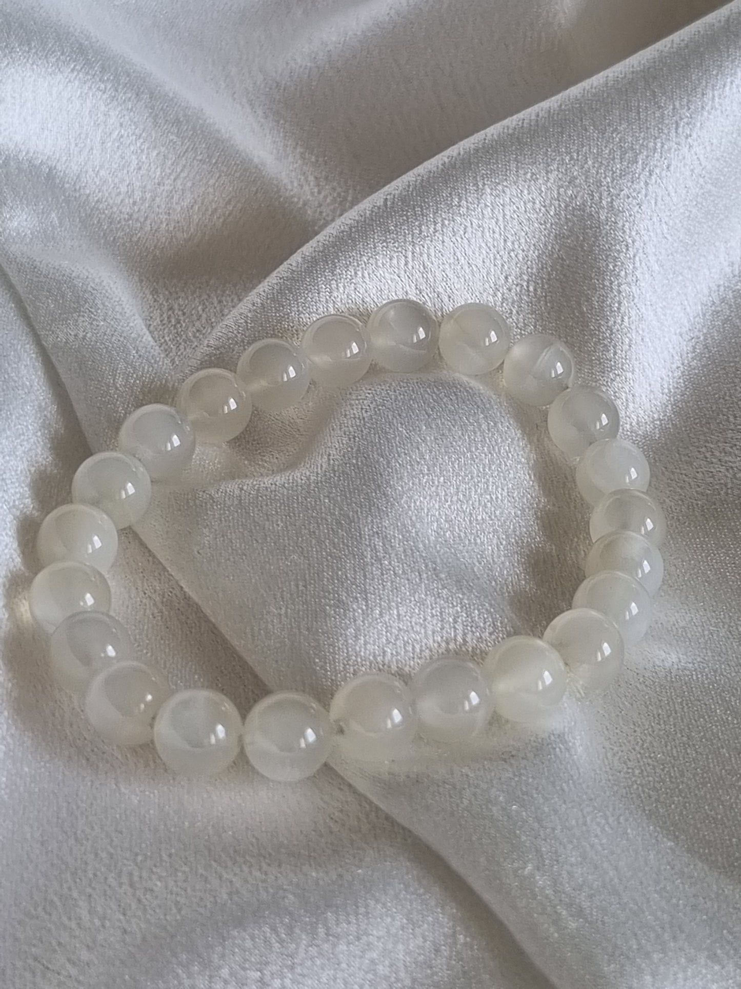 White Moonstone Bracelet