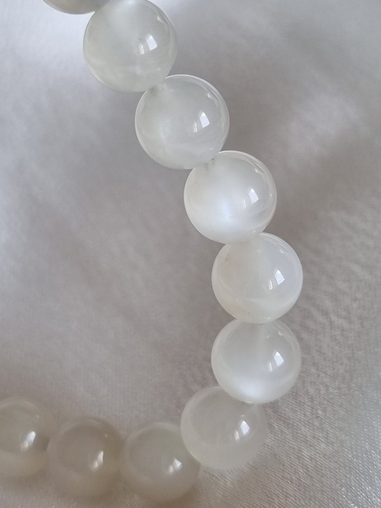 White Moonstone Bracelet