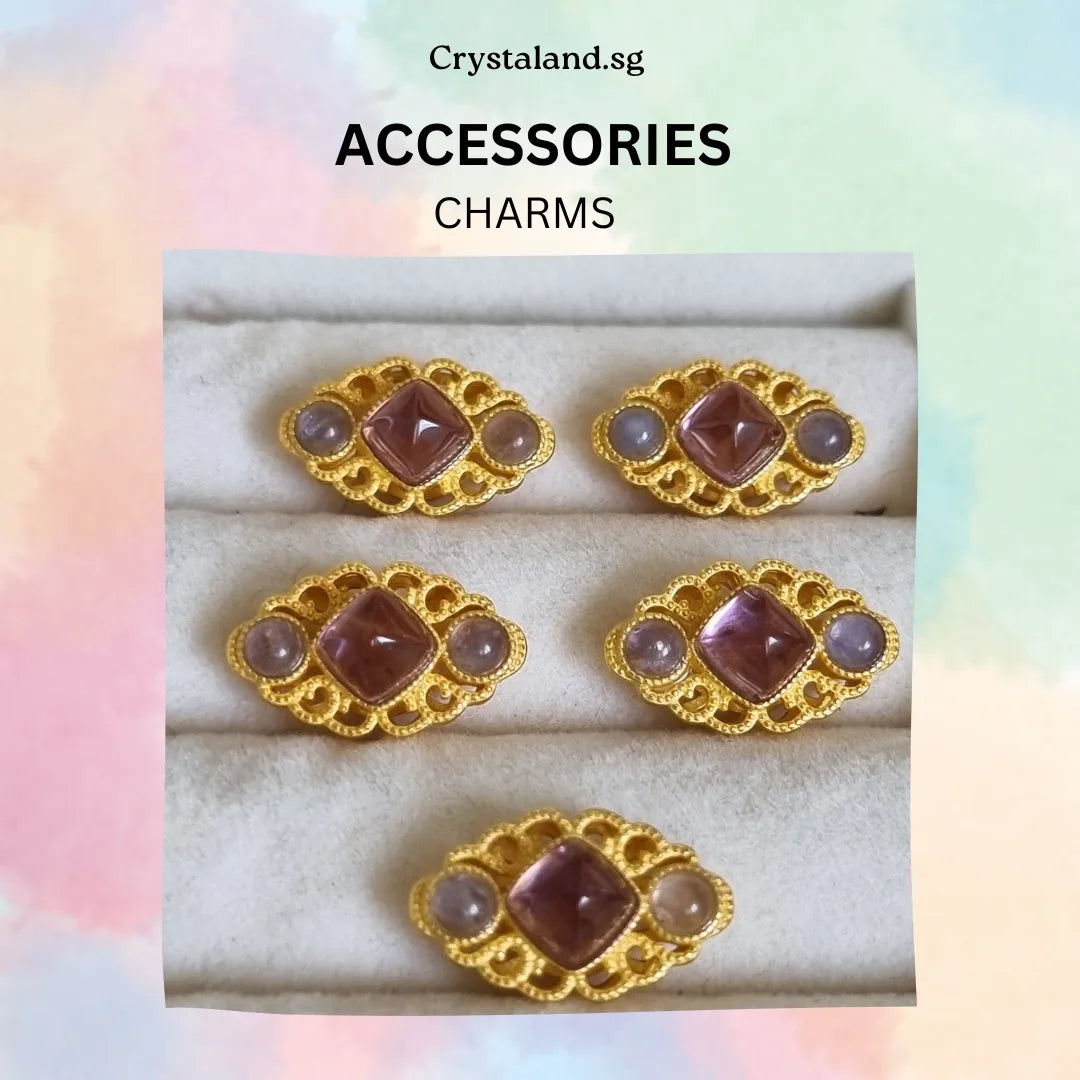 Amethyst Charm