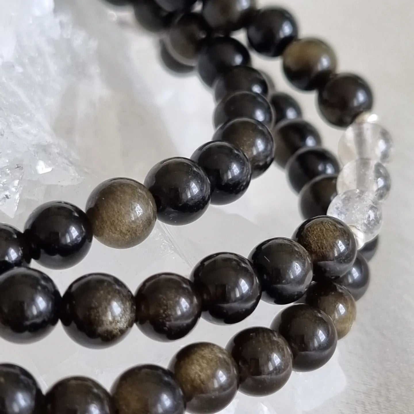Golden Obsidian Bracelet