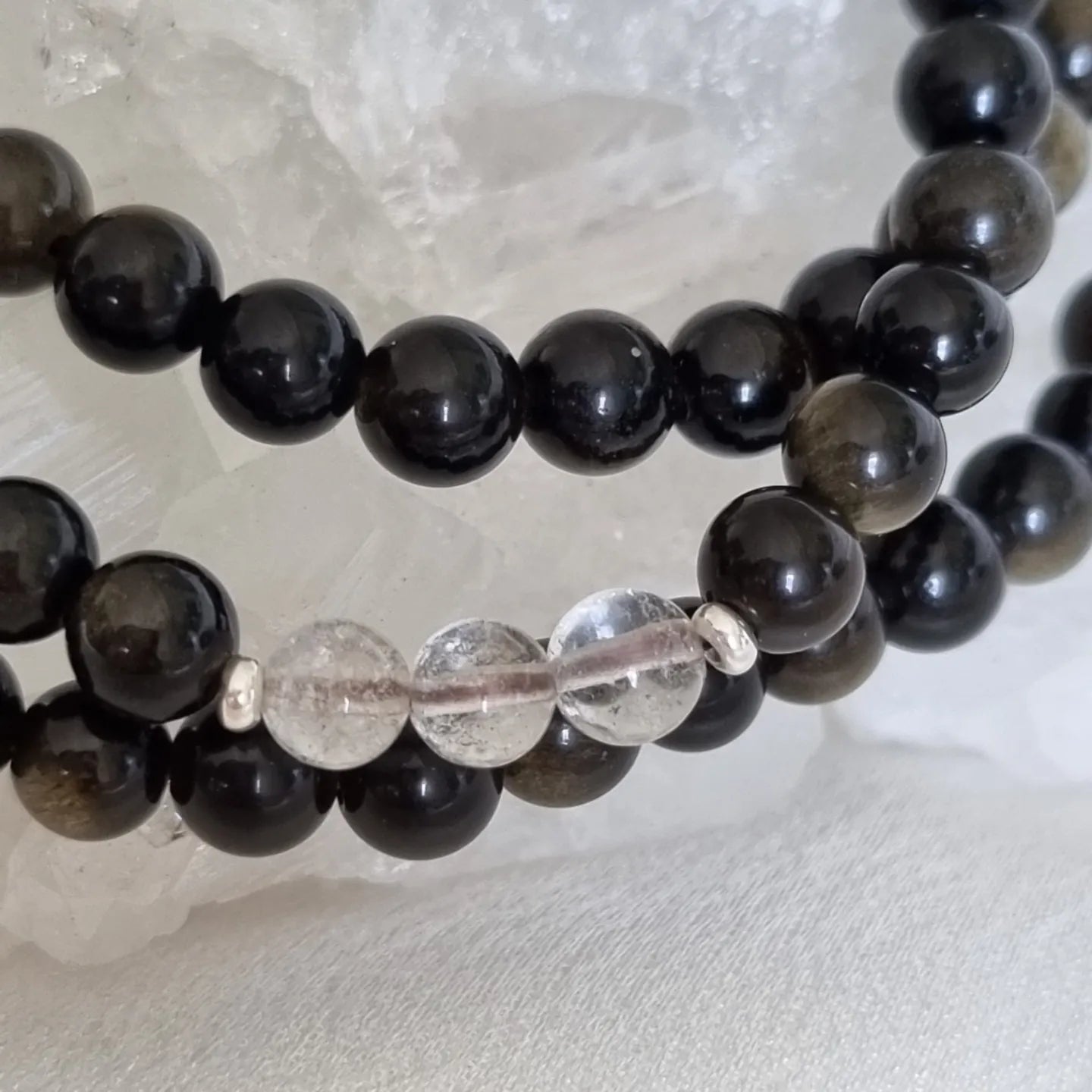 Golden Obsidian Bracelet