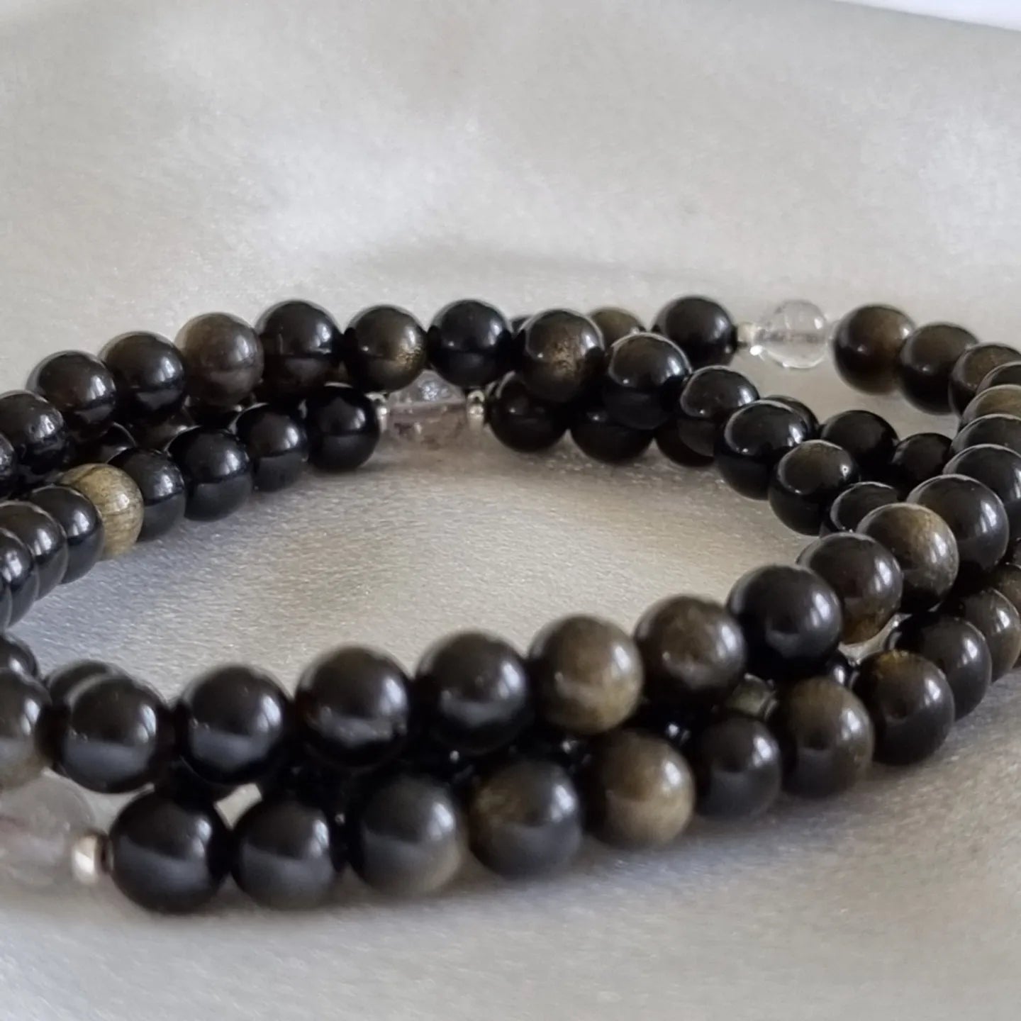 Golden Obsidian Bracelet