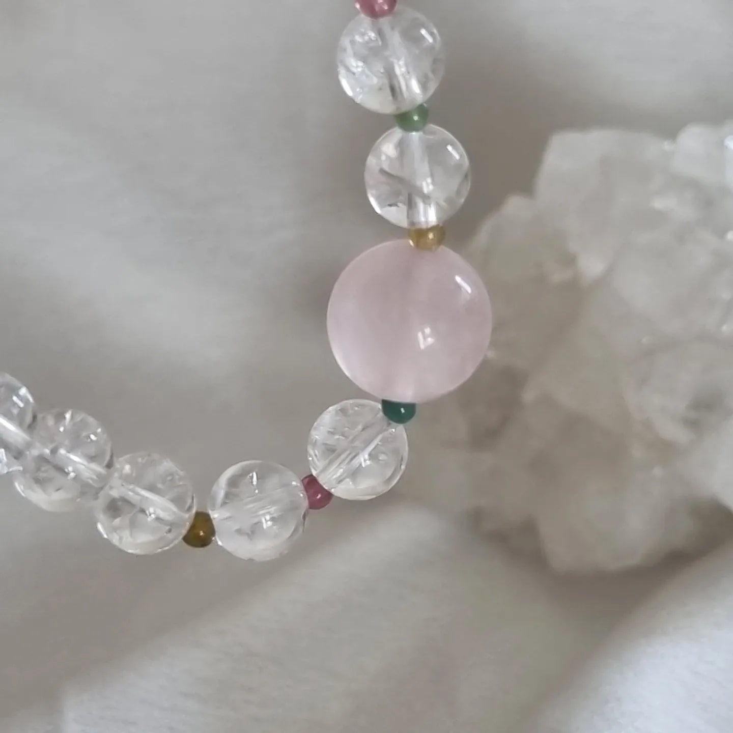 Azeztulite Quartz Bracelet