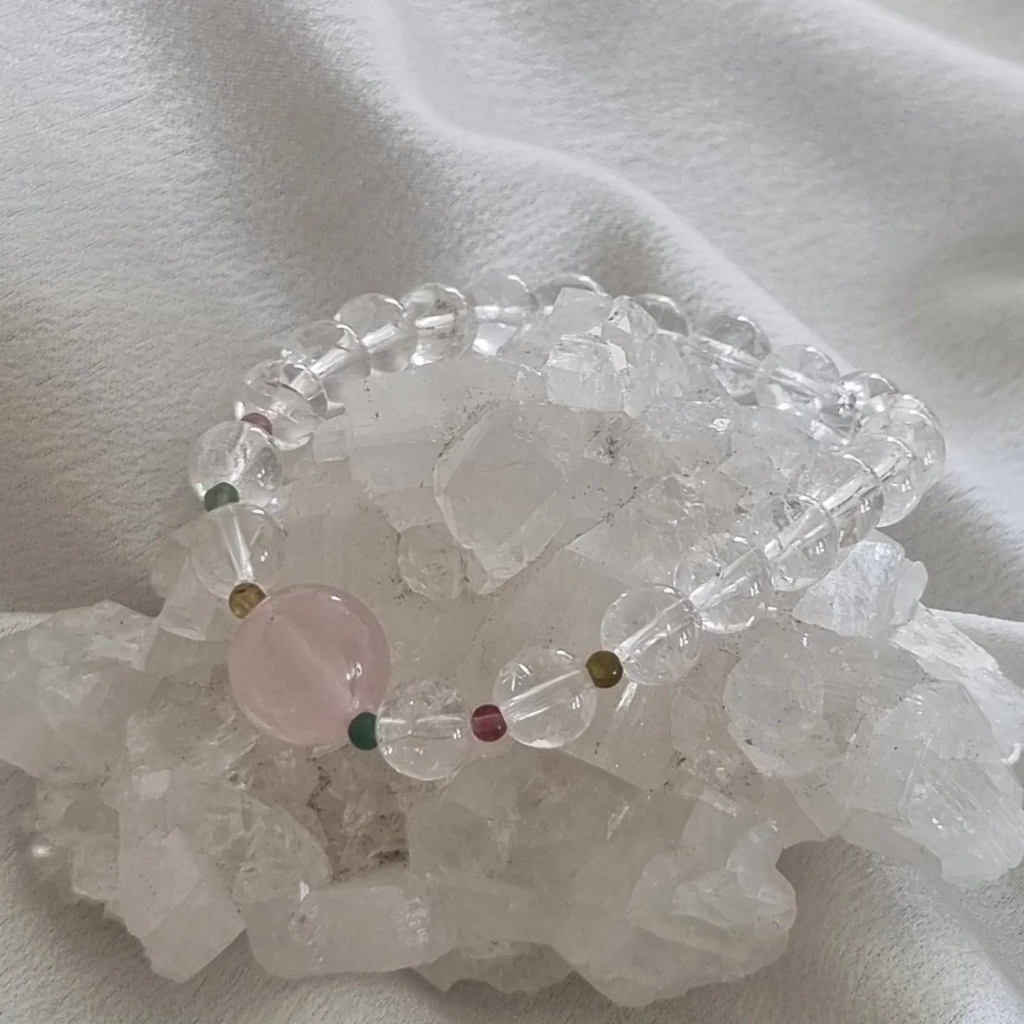 Azeztulite Quartz Bracelet