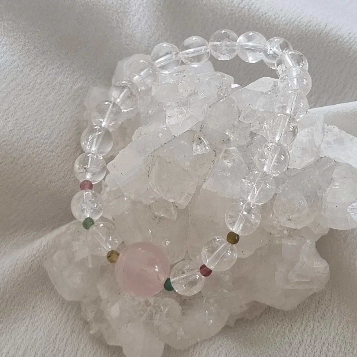 Azeztulite Quartz Bracelet