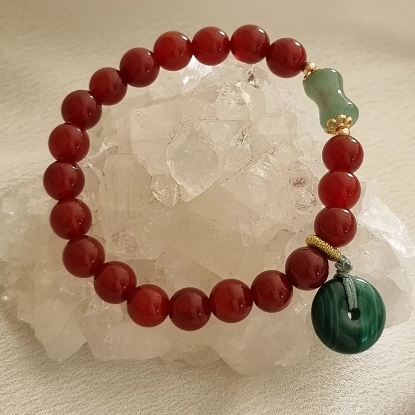 Southern Red Agate Bracelet