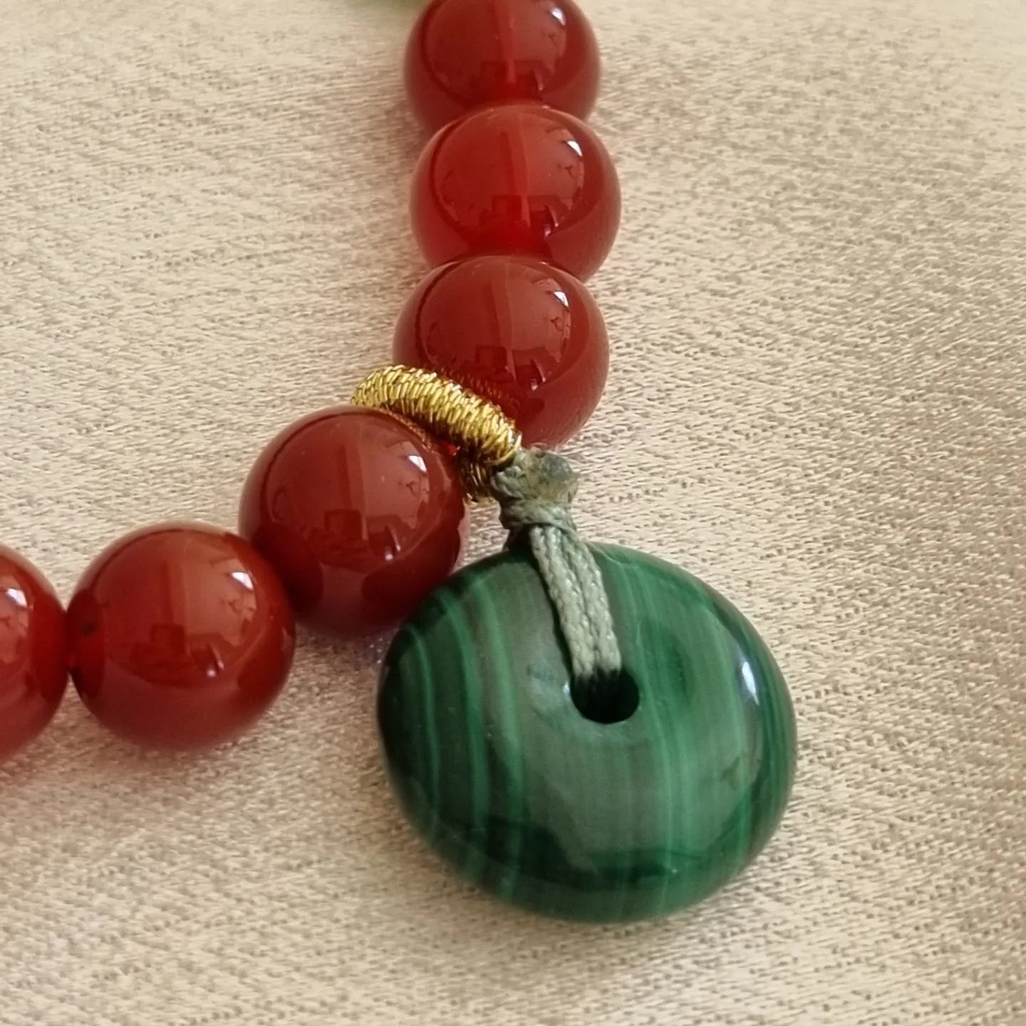 Southern Red Agate Bracelet