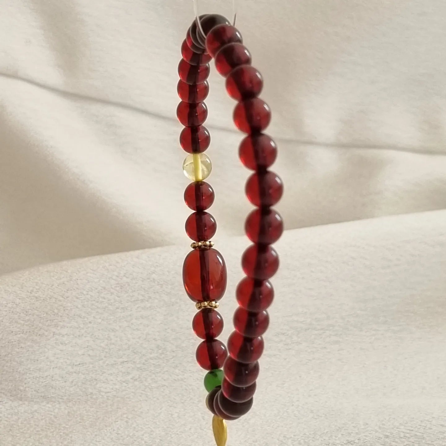 Red Amber Bracelet
