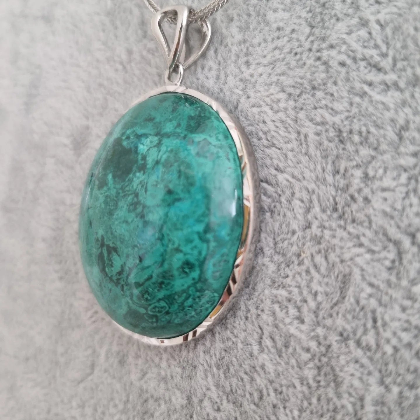 Chrysocolla Pendant