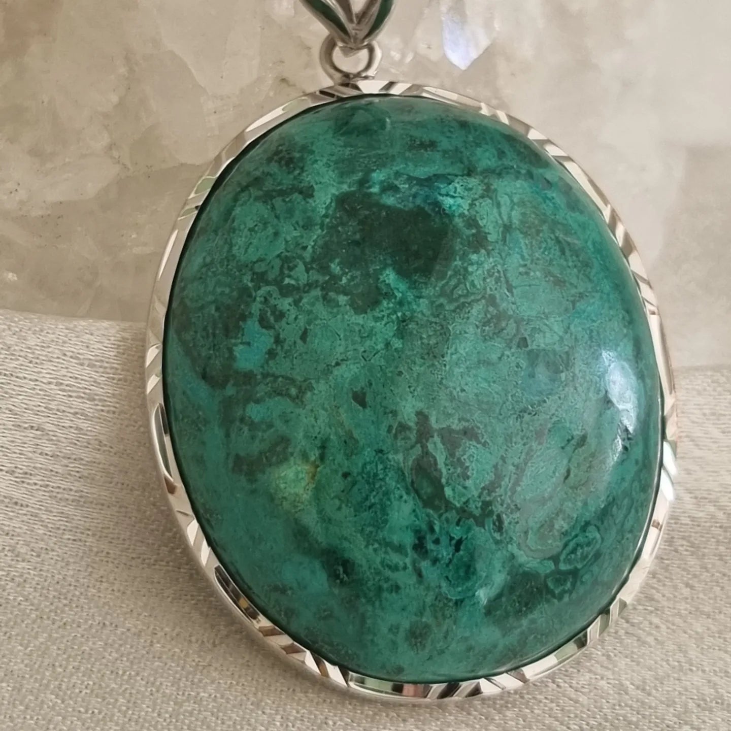 Chrysocolla Pendant