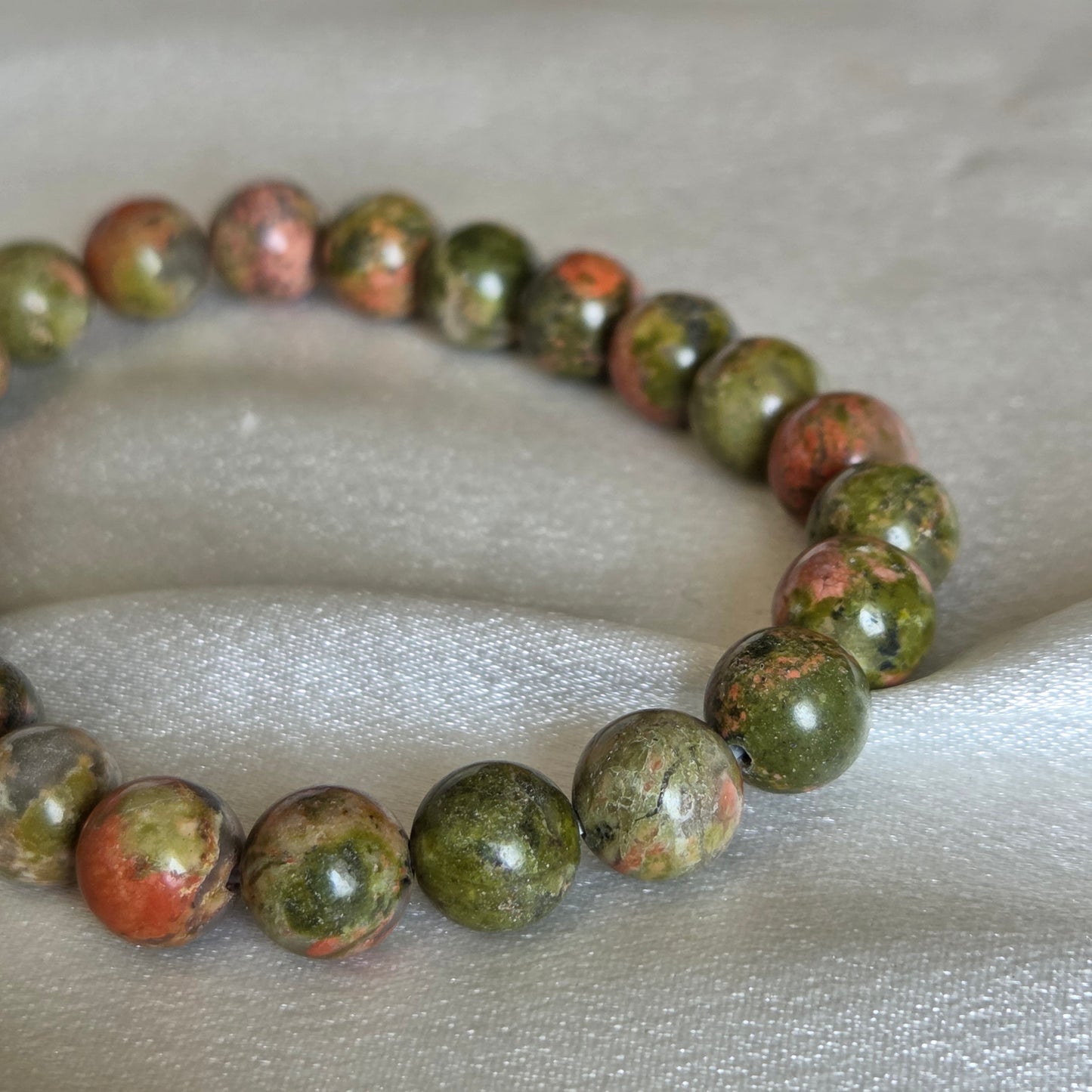 Unakite Bracelet