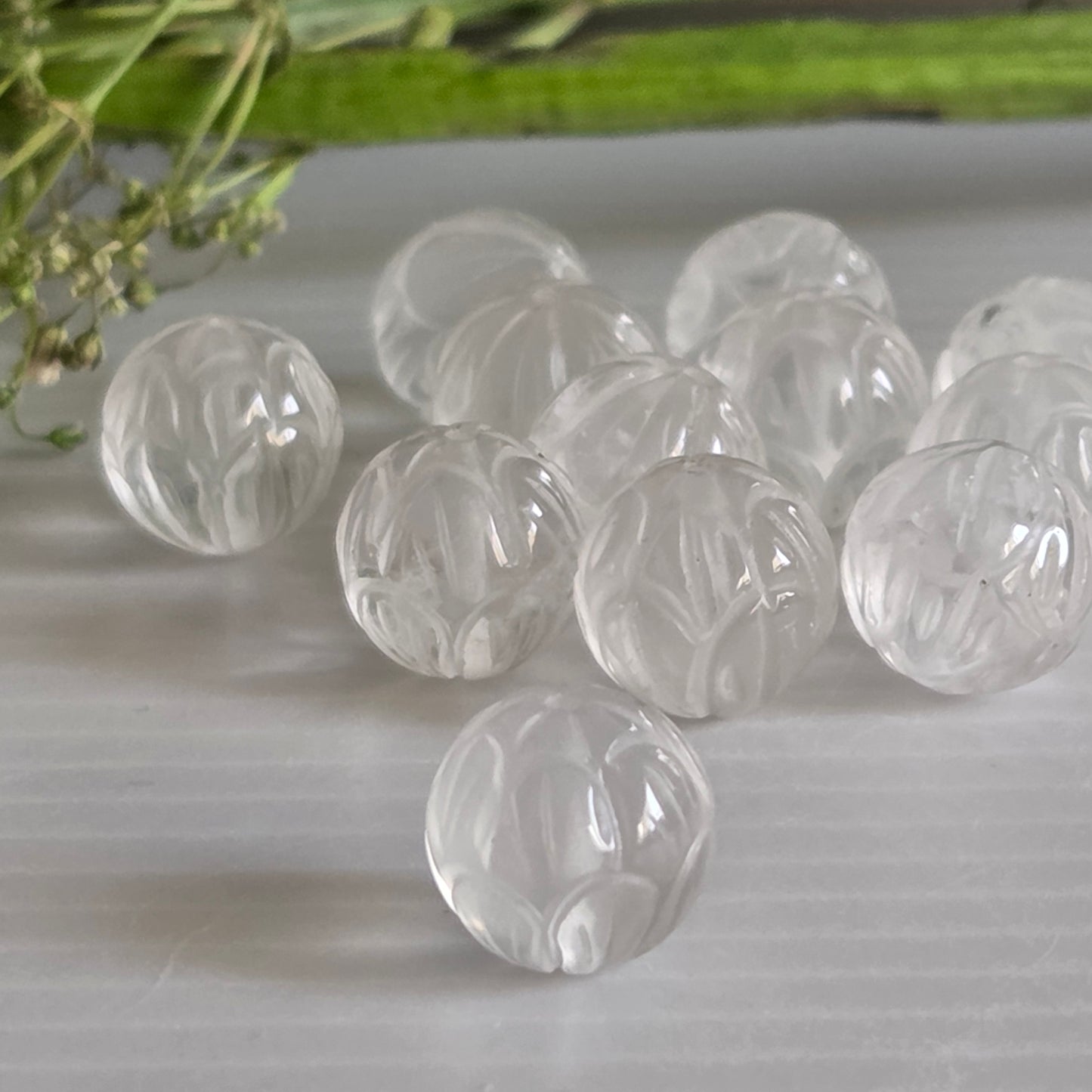Clear Quartz Beads