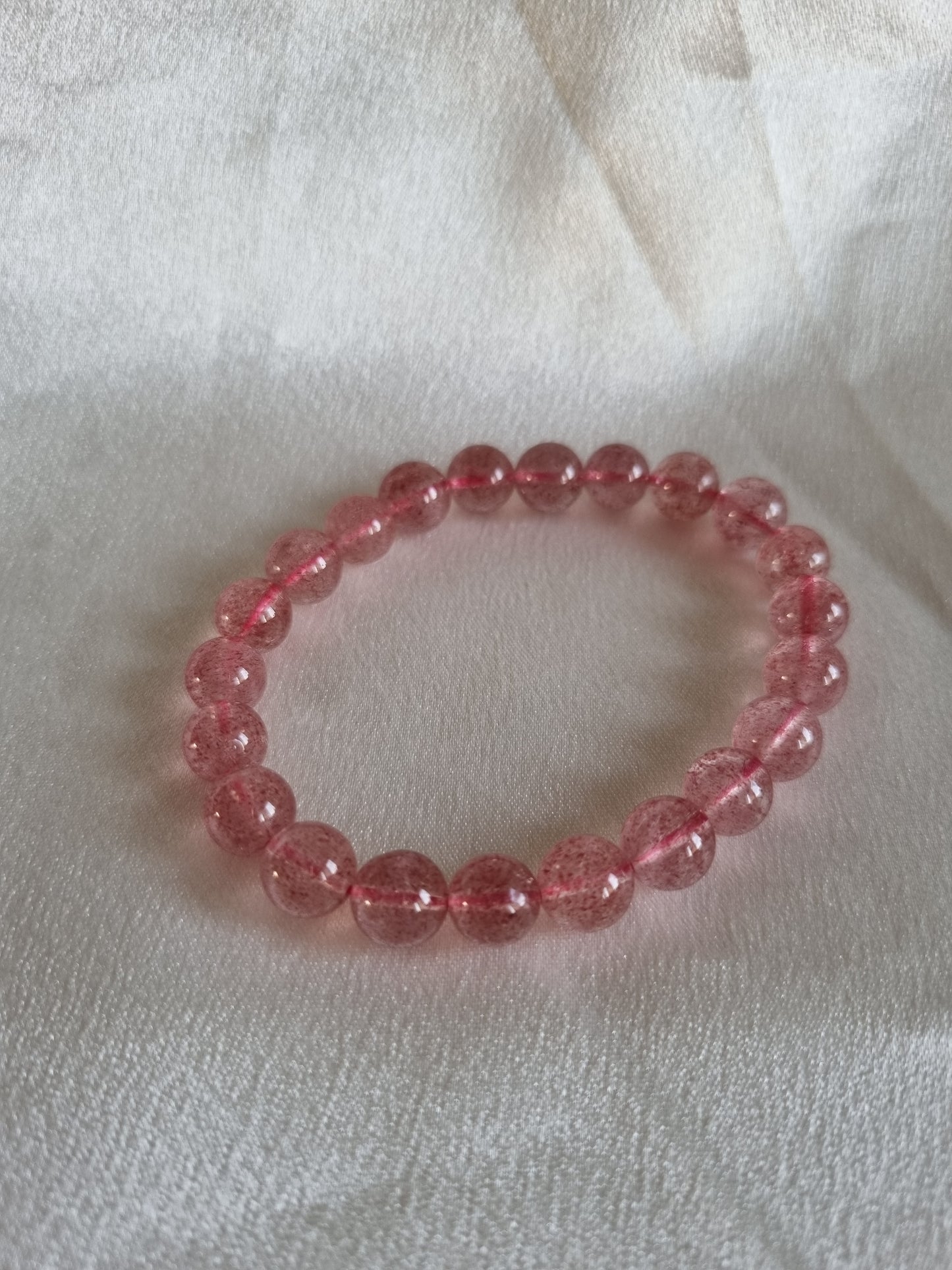 Strawberry Quartz Bracelet