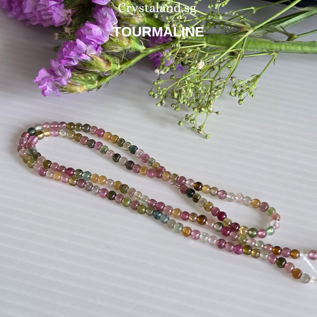 Rainbow Tourmaline Beads