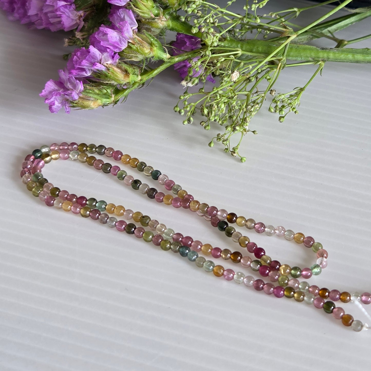 Rainbow Tourmaline Beads