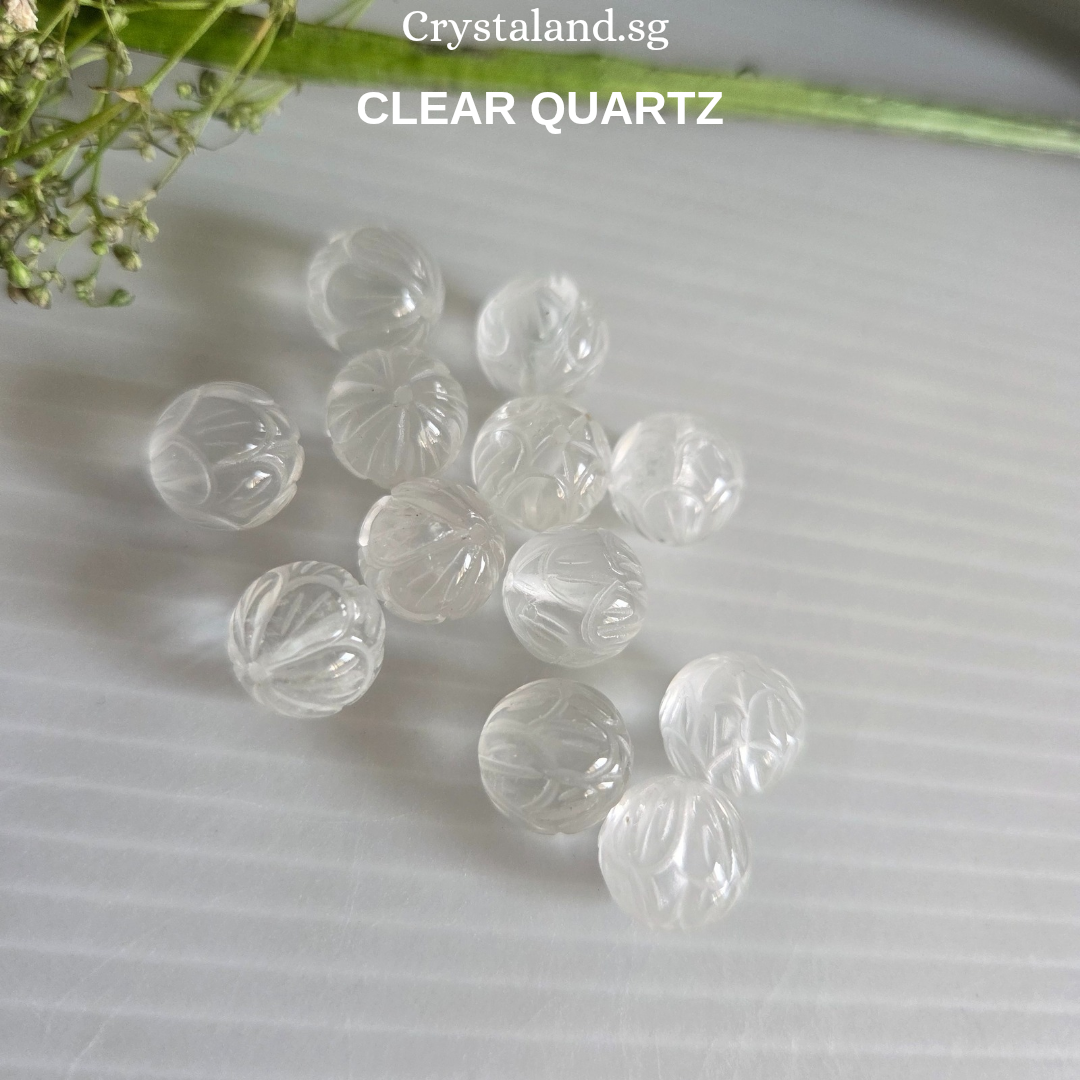 Clear Quartz Beads