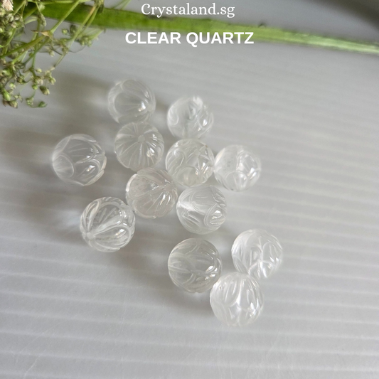 Clear Quartz Beads