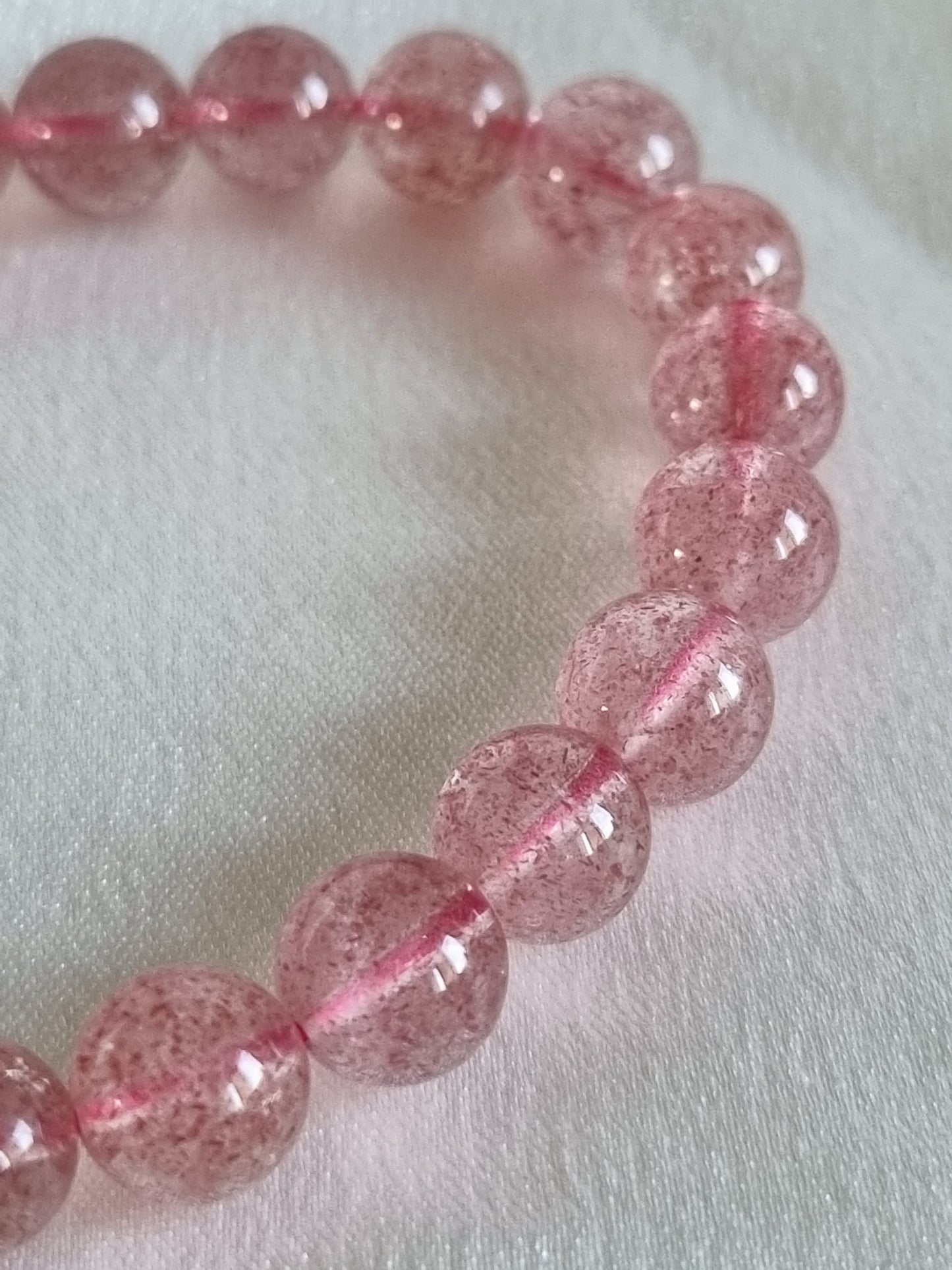 Strawberry Quartz Bracelet
