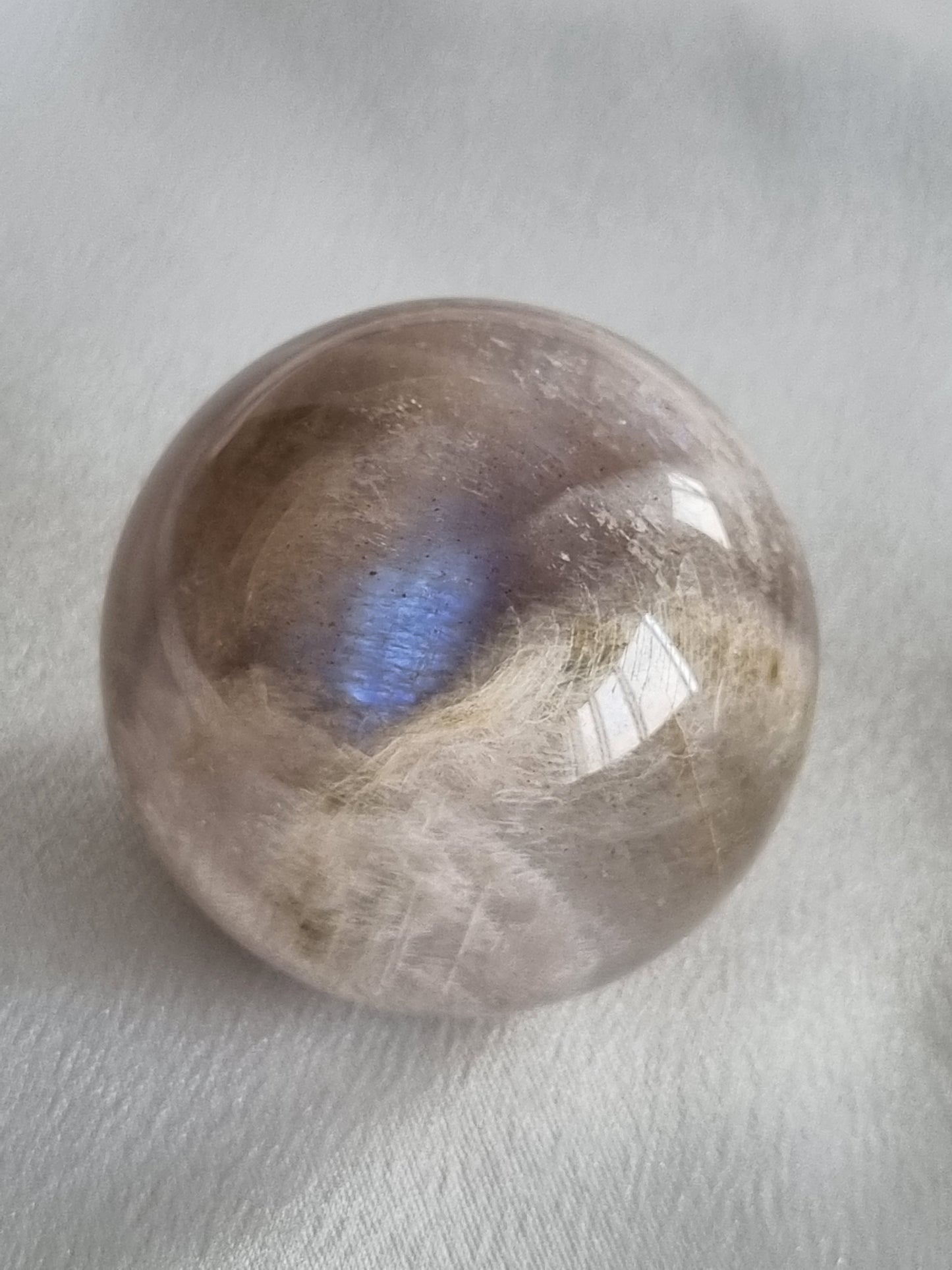 Earthly Brown Moonstone Sphere
