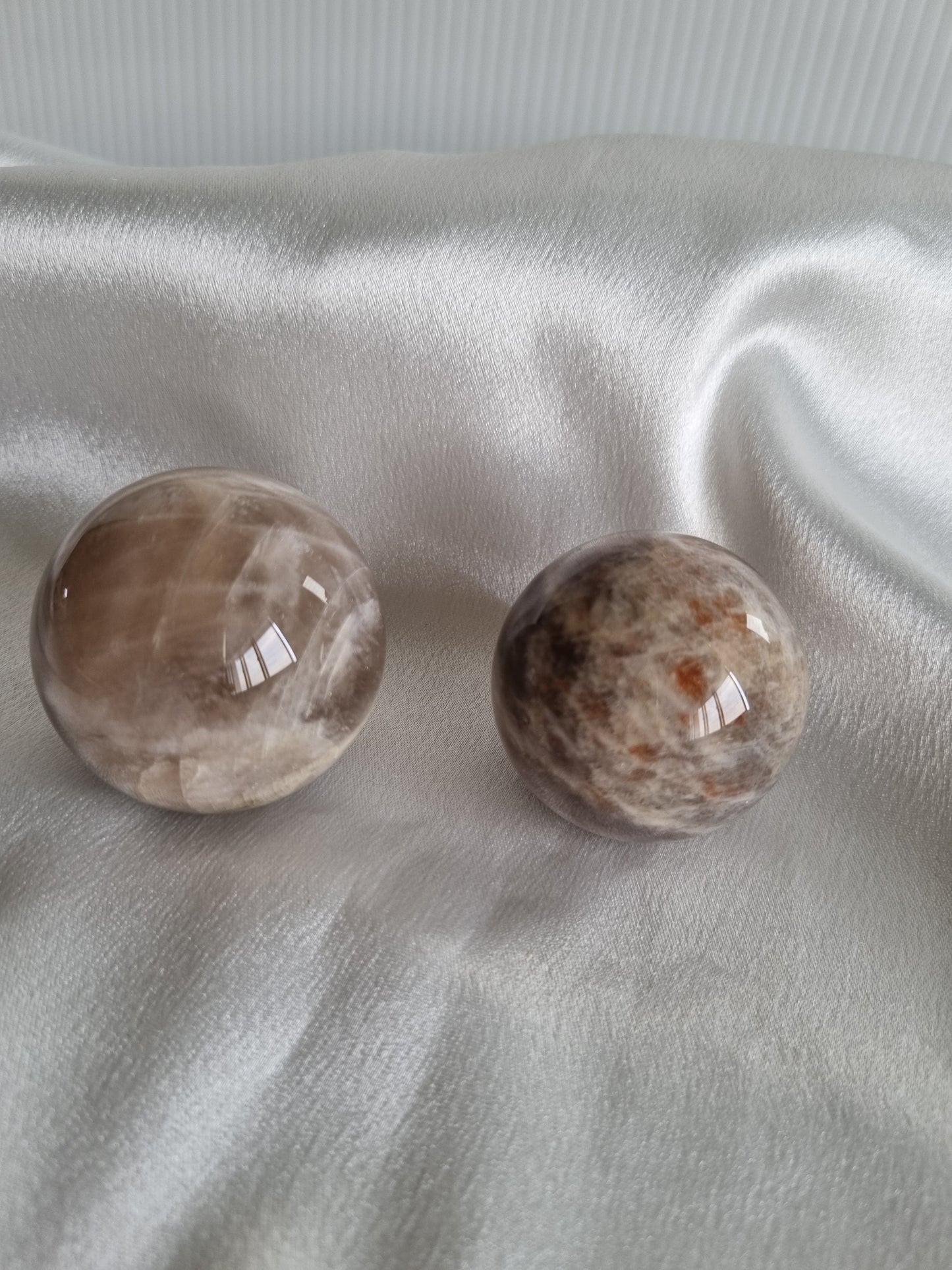 Earthly Brown Moonstone Sphere