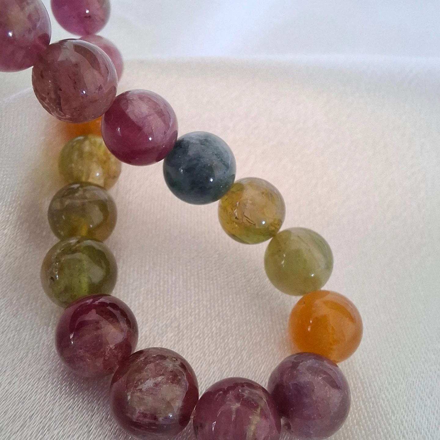Watermelon Tourmaline Bracelet