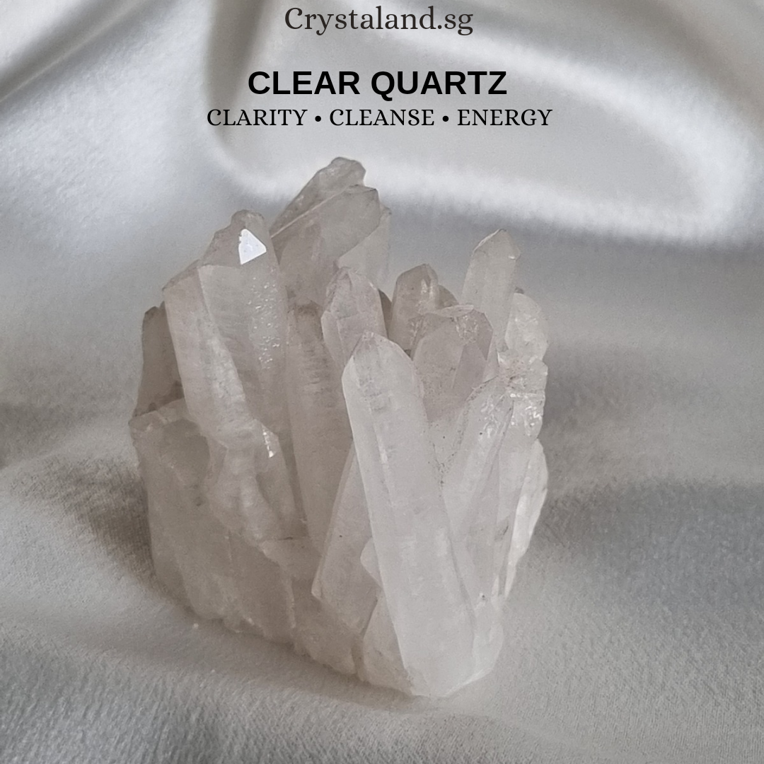 Clear Quartz Cluster