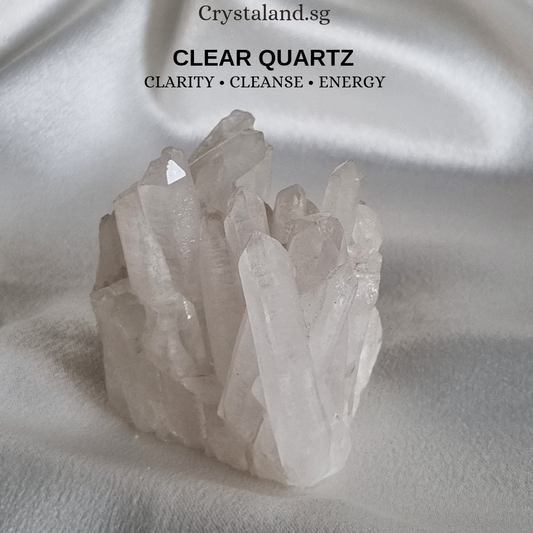 Clear Quartz Cluster