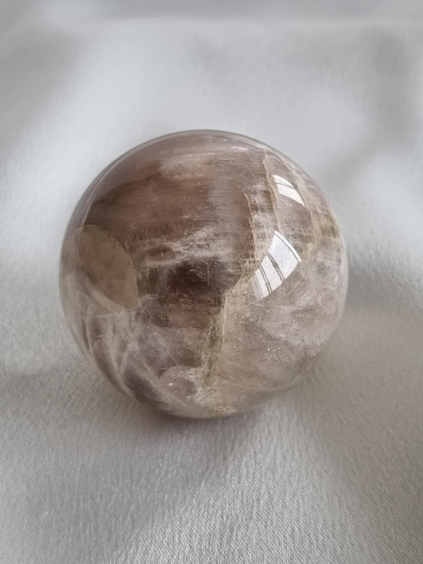 Earthly Brown Moonstone Sphere