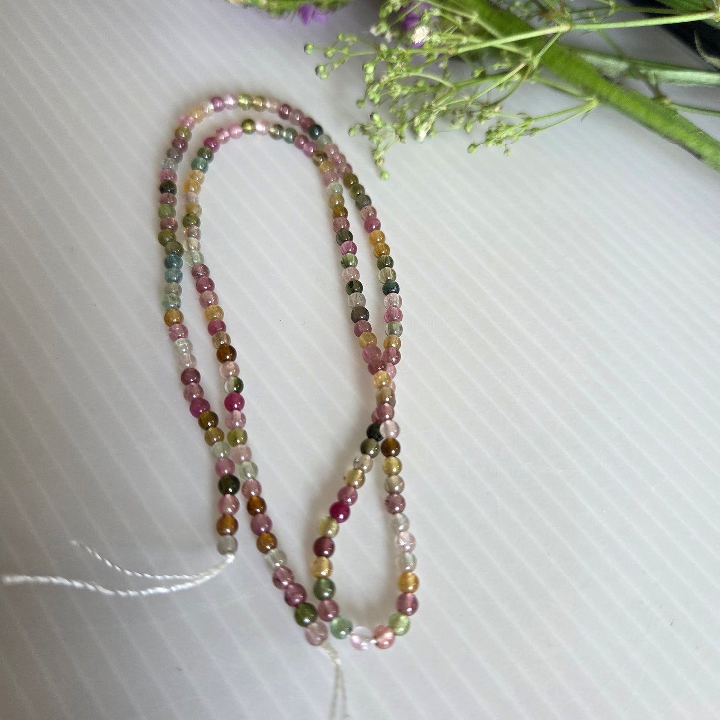 Rainbow Tourmaline Beads