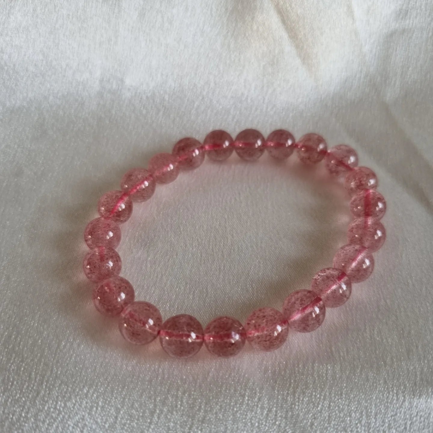 Strawberry Quartz Bracelet