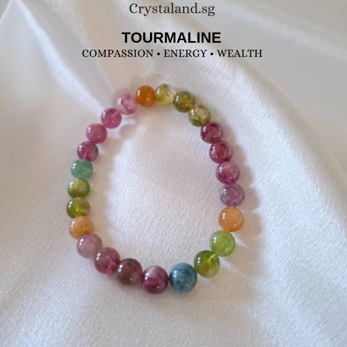 Watermelon Tourmaline Bracelet