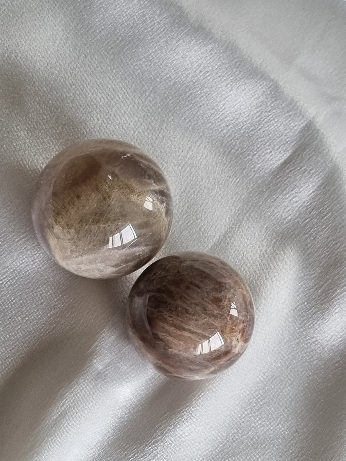 Earthly Brown Moonstone Sphere