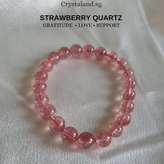 Strawberry Quartz Bracelet