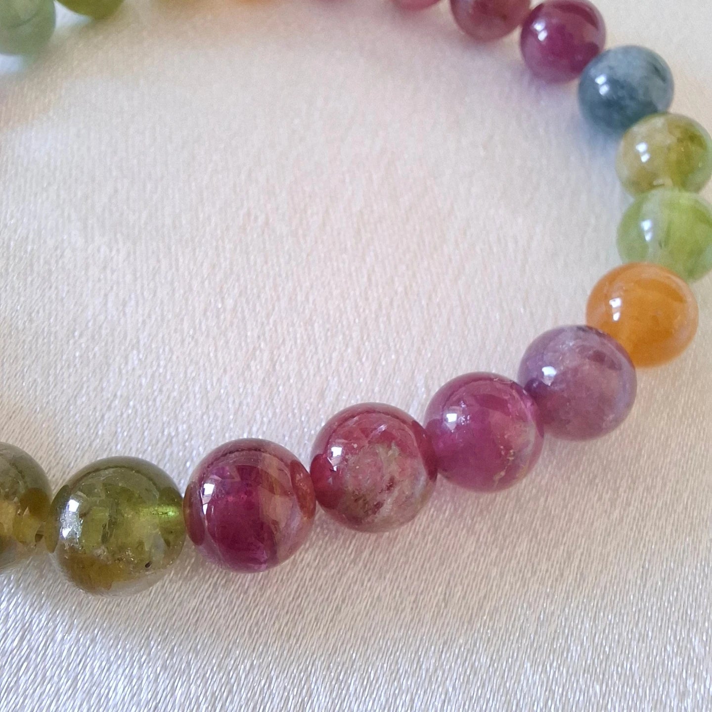 Watermelon Tourmaline Bracelet